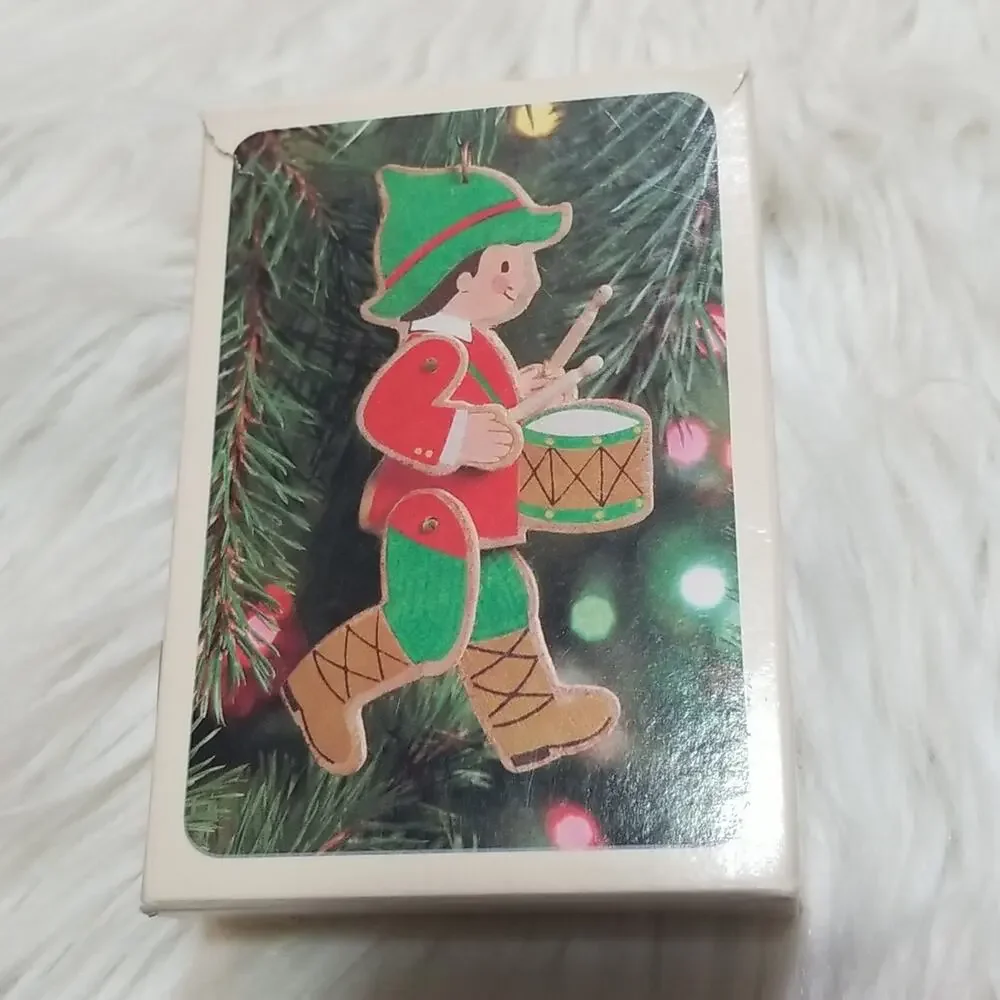 Vintage Hallmark Keepsake Ornament Drummer Boy 1981
